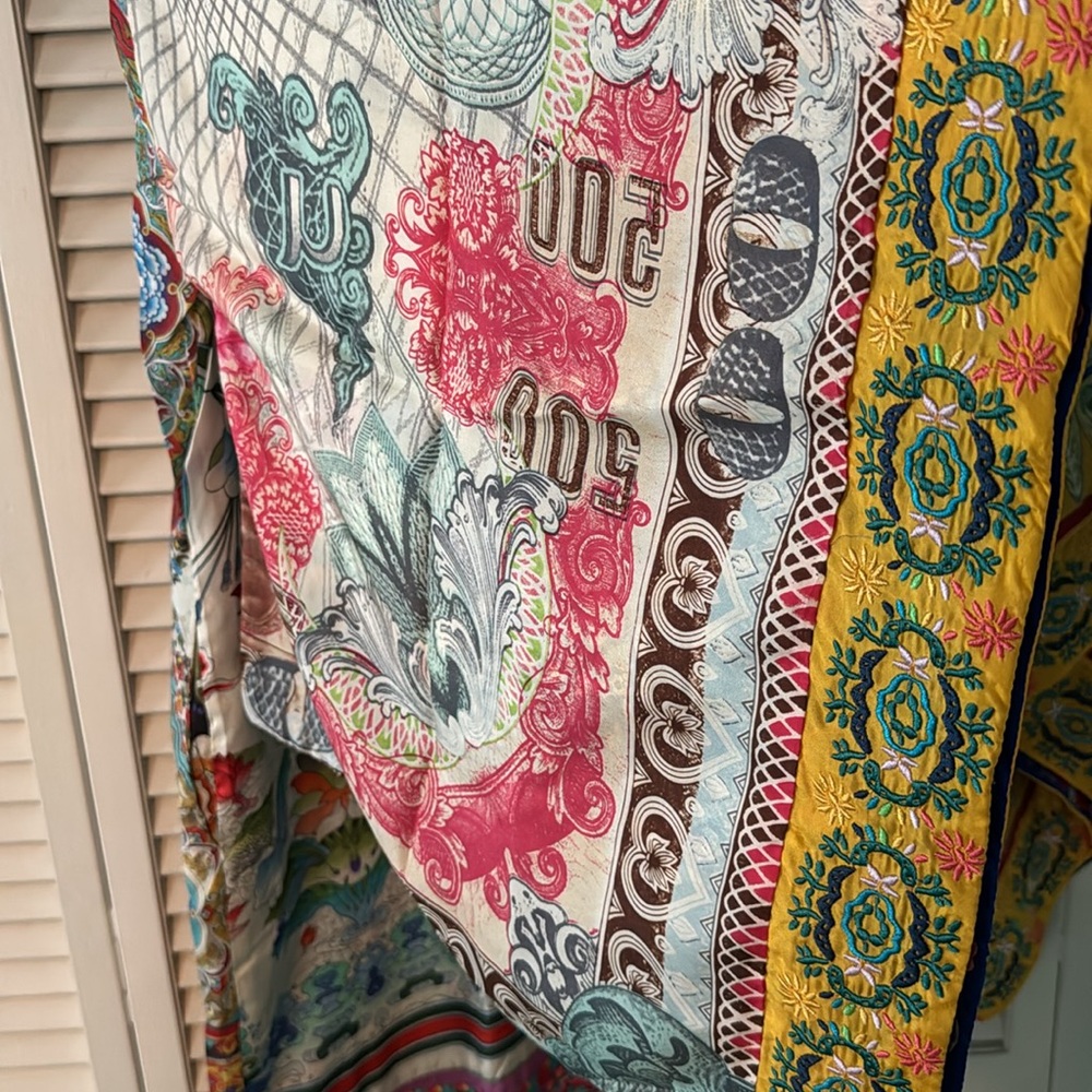 Johnny Was BNWT One of a Kind Beautiful Reversible Kimono O/S - Picture 2 of 16